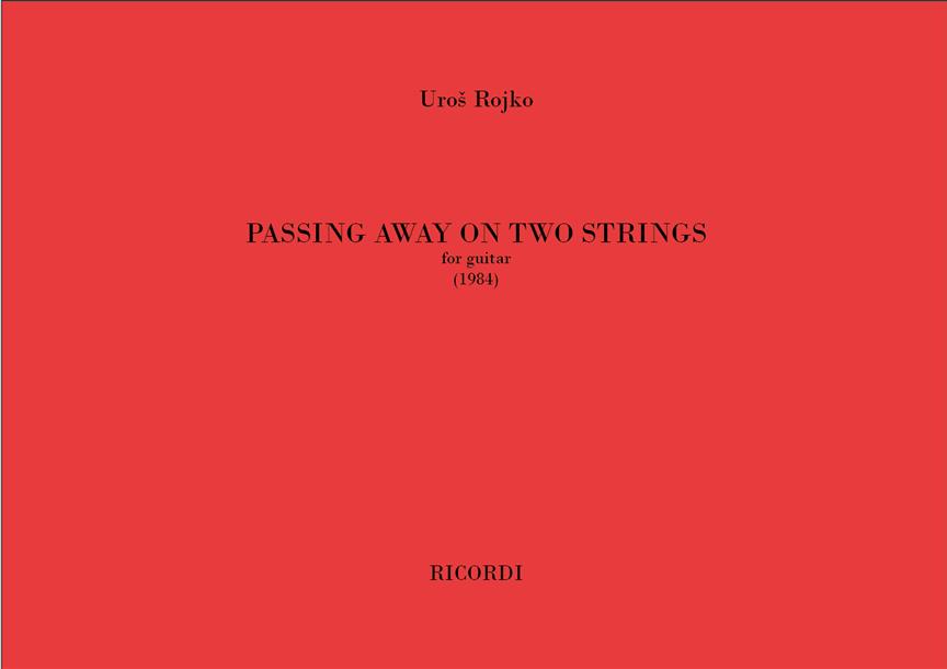 Passing away on two strings - for guitar - pro kytaru